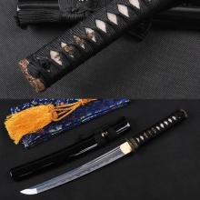秀菊 花纹钢 鵜首造短刀